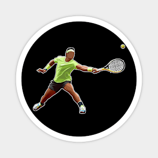 Rafael Nadal Strecher Backhand Magnet